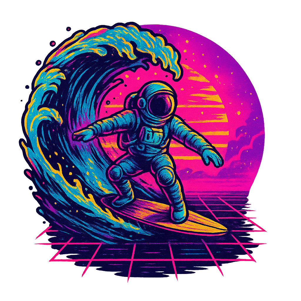Cosmic Surfer - Design