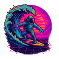 Cosmic Surfer - Design