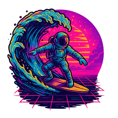Cosmic Surfer - Design