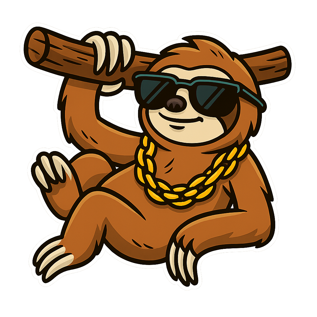Sloth Vibes - Design