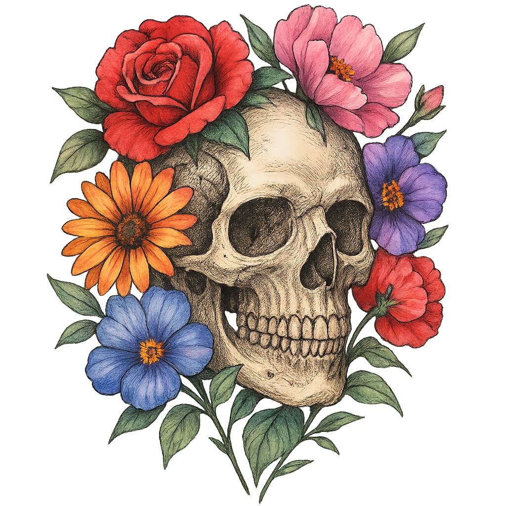 Blooming Skull - Design