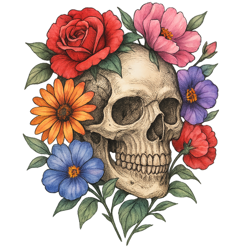 Blooming Skull - Design