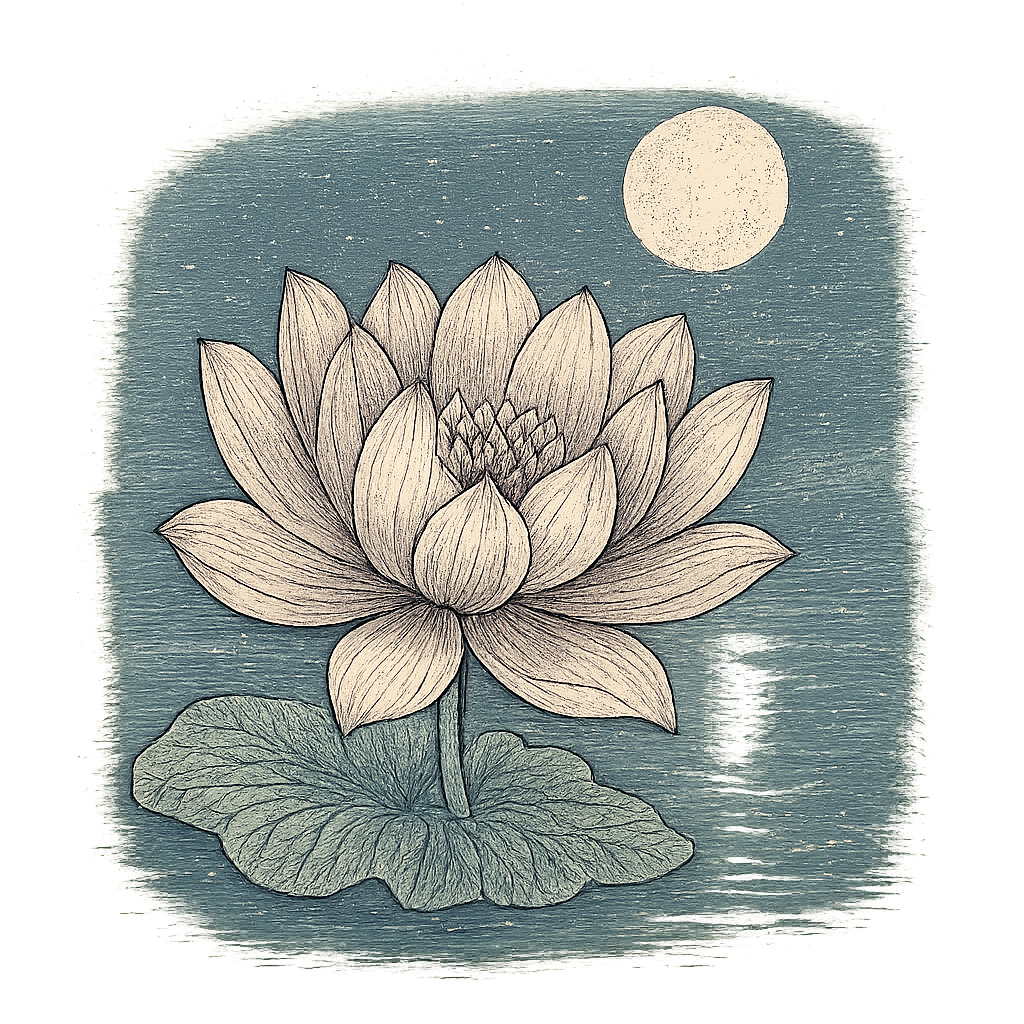 Lunar Lotus Serenity - Design