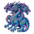 Trippy Dragon Triad - Design