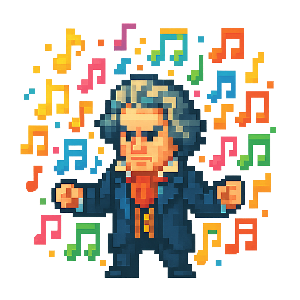 Pixelated Symphony - Design
